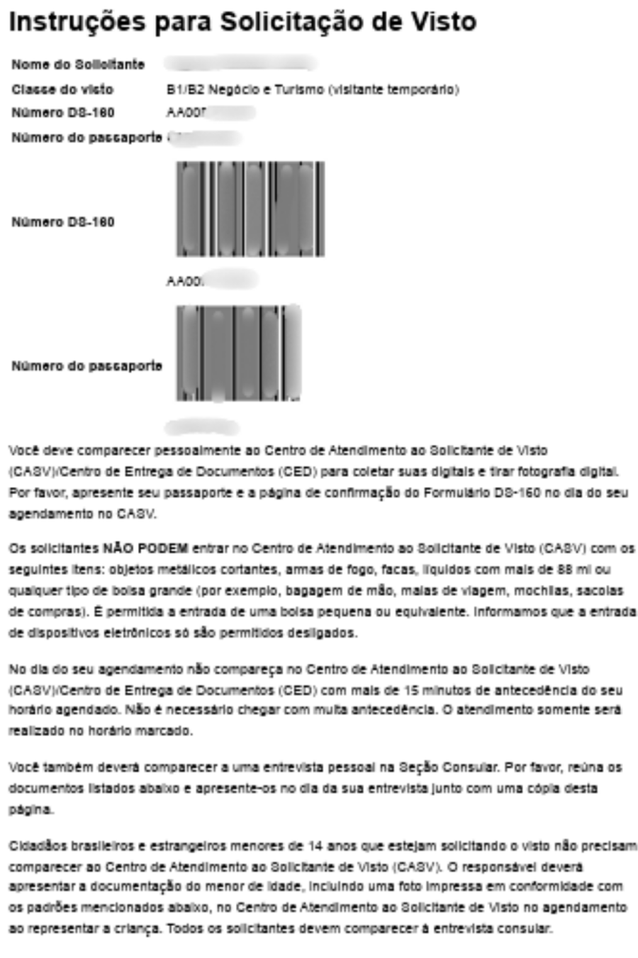 Imagem Agendamento visto americano pagina2